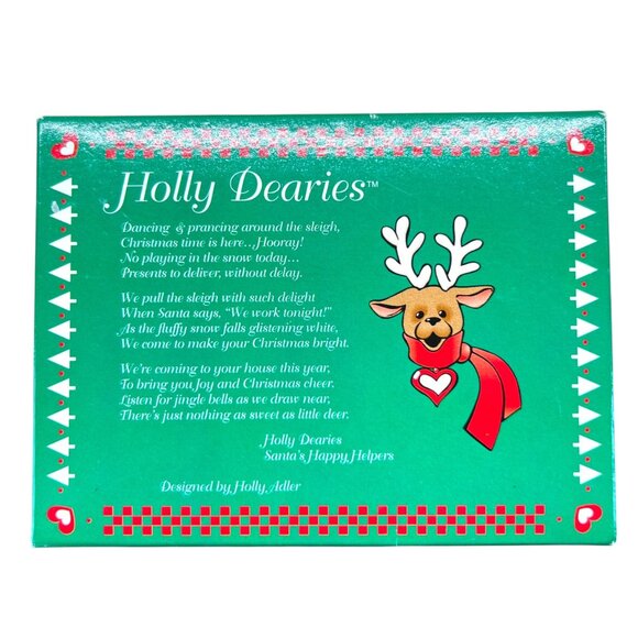 Kurt Adler Santa Santas World Holly Dearies Christmas Ornament with Bells - Picture 9 of 14